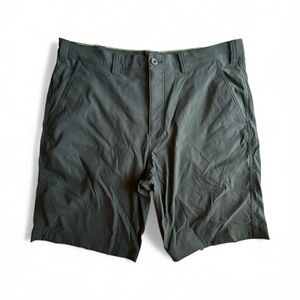 Eddie Bauer Men's Dark Gray Flat Front Shorts Sz 38